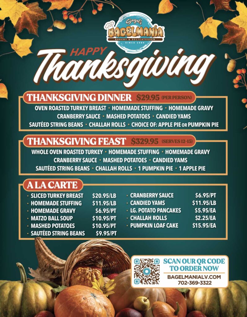 Thanksgiving catering in Las Vegas